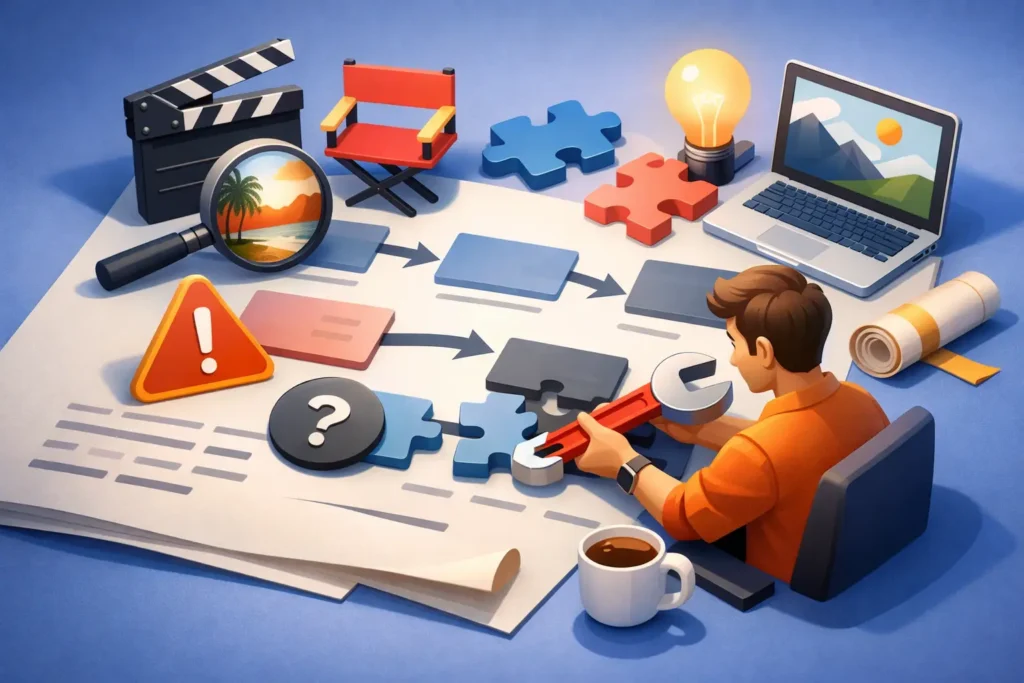 How to Fix Plot Logic in a Screenplay Fast