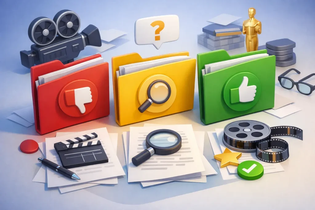 Pass Consider Recommend Script Rating Explained